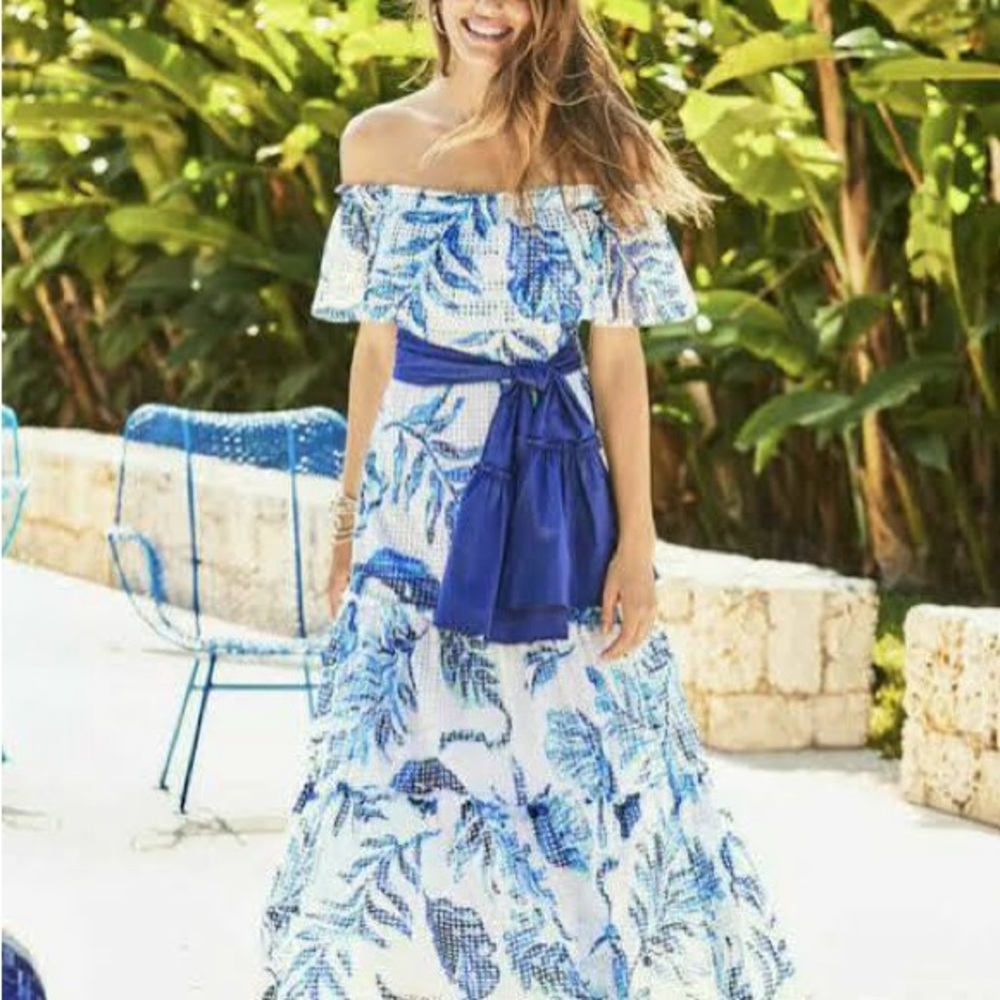 Lilly Pulitzer Sonya Off-Shoulder Dress